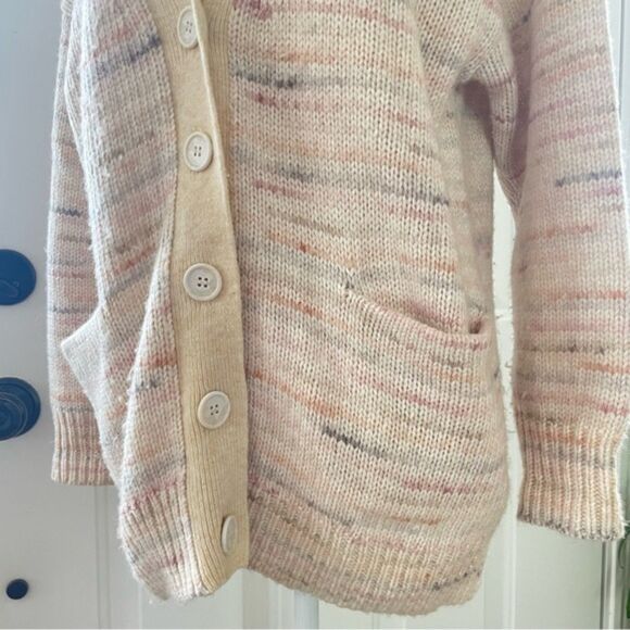 J. Crew Space-dyed Relaxed Knit V-Neck Women's Cardigan Sweater (XS/S) - Picture 5 of 12